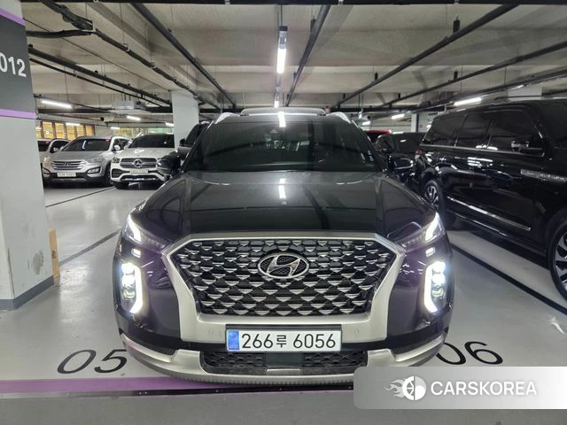 Hyundai Palisade 2022 Черный из Кореи
