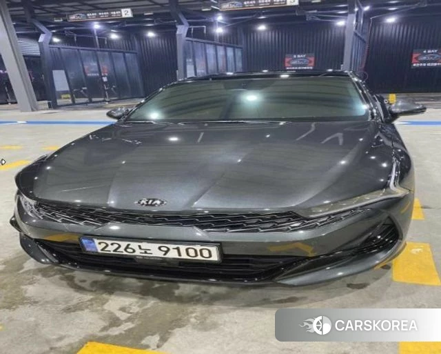 Kia K5 3rd generation 2020 Серый из Кореи
