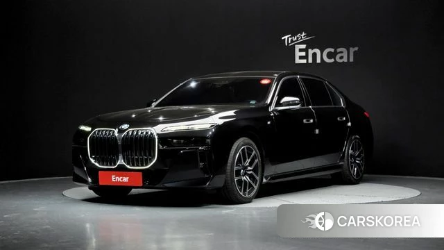 BMW 7 Series (G70) 2024 Черный из Кореи