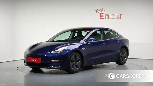 Tesla Model 3 2019 Синий из Кореи