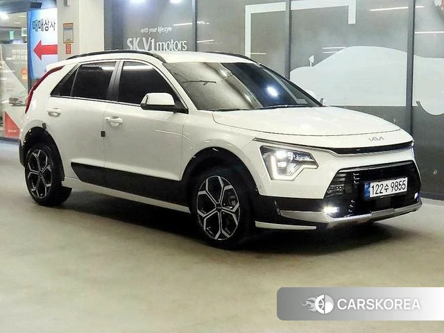 Kia Di Ol Nu Niro 2023 Белый из Кореи