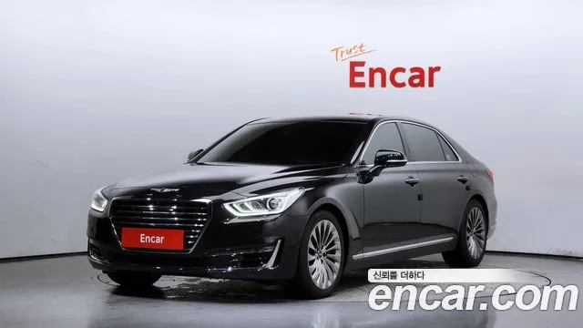Genesis EQ900 2018 Черный из Кореи