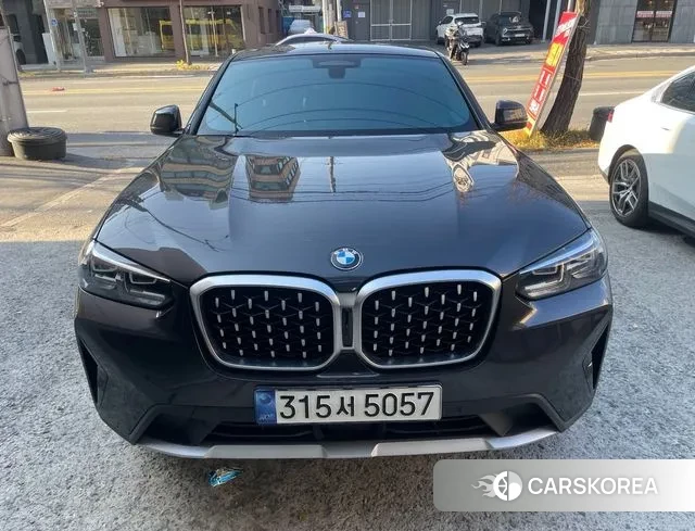 BMW X4 (G02) 2022 Серый из Кореи