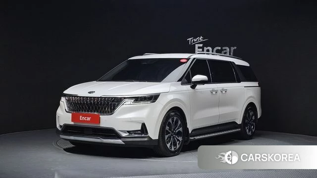 Kia Carnival 4th generation 2021 Белый из Кореи