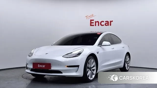Tesla Model 3 2020 Белый из Кореи