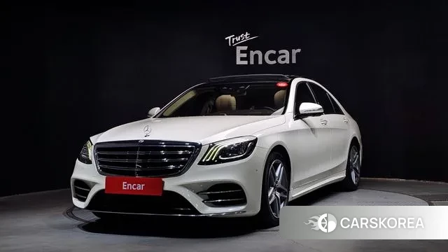 Mercedes-Benz S-Class W222 2019 Белый из Кореи