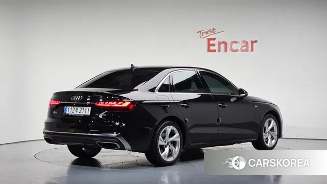 Audi A4 (B9) 2021 Черный из Кореи