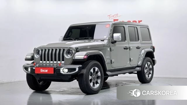 Jeep Wrangler (JL) 2023 Серый из Кореи