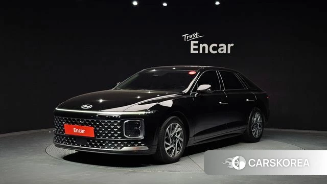 Hyundai Grandeur (GN7) 2023 Черный из Кореи