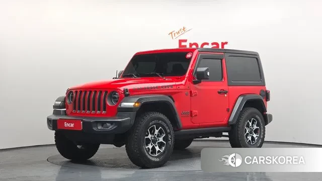 Jeep Wrangler (JL) 2020 Красный из Кореи