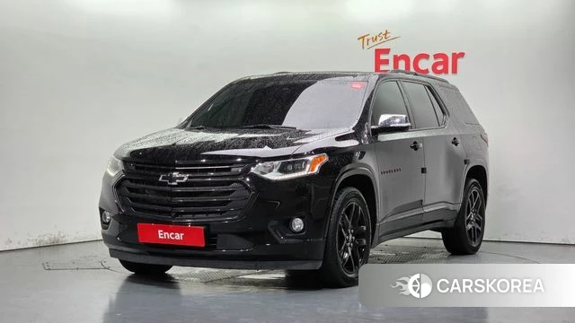 Chevrolet (GM Daewoo) Traverse 2021 Черный из Кореи