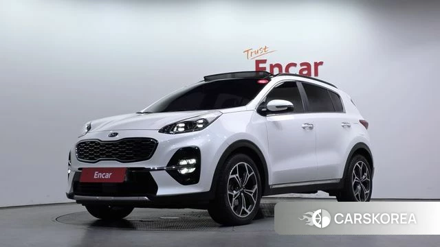 Kia Sportage The Bold 2019 Белый из Кореи