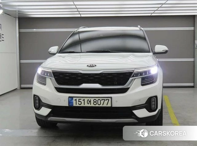 Kia Seltos 2021 Жемчужный цвет из Кореи