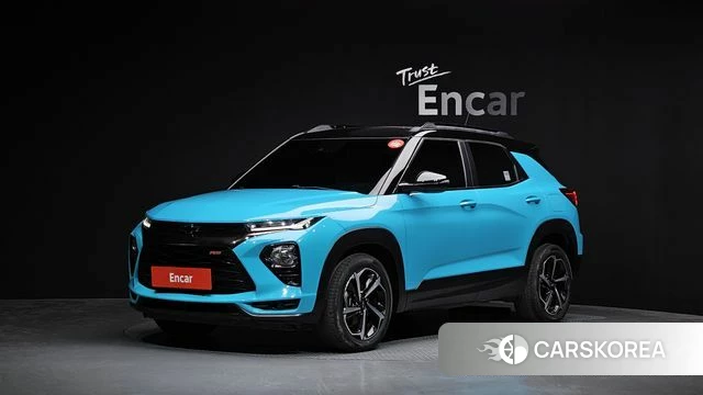 Chevrolet (GM Daewoo) Trailblazer 2020 Небесно-голубой из Кореи