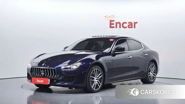 Maserati Ghibli 2018 Синий из Кореи