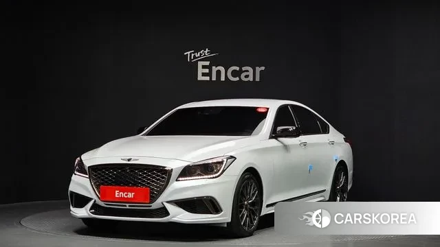 Genesis G80 2018 Белый из Кореи