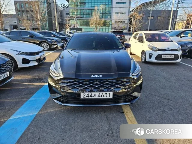 Kia K8 Hybrid 2022 Черный из Кореи