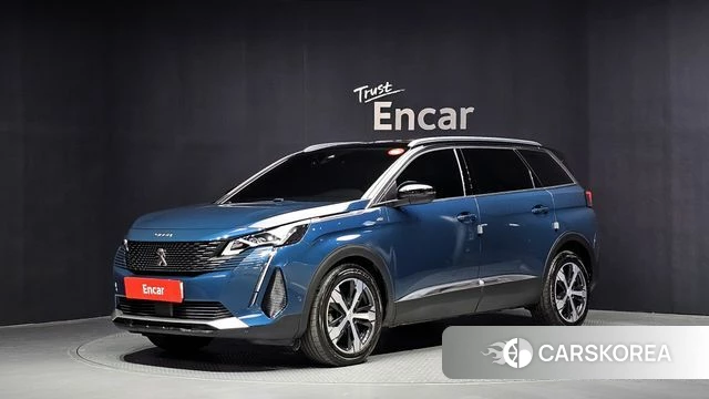 Peugeot 5008 second generation 2022 Синий из Кореи