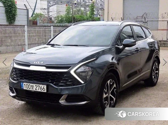 Kia Sportage 5th Generation Hybrid 2022 Серый из Кореи