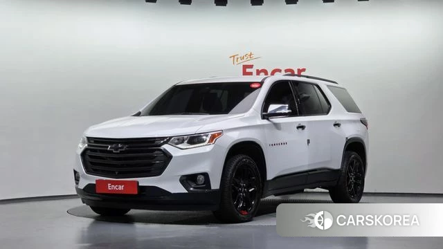 Chevrolet (GM Daewoo) Traverse 2020 Белый из Кореи