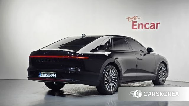 Hyundai Grandeur Hybrid (GN7) 2024 Черный из Кореи