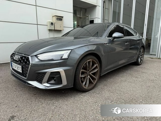 Audi A5 (F5) 2022 Серый из Кореи
