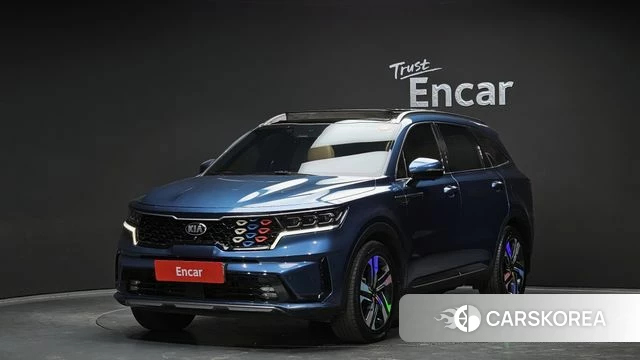 Kia Sorento 4th Generation 2021 Синий из Кореи