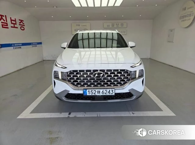 Hyundai The New Santa Fe 2022 Белый из Кореи