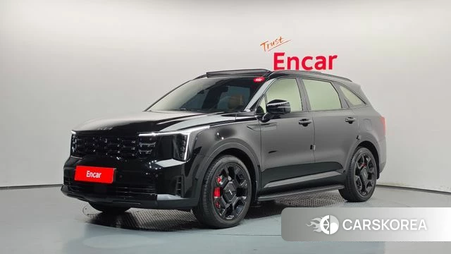 Kia The New Sorento 4th Generation 2024 Черный из Кореи