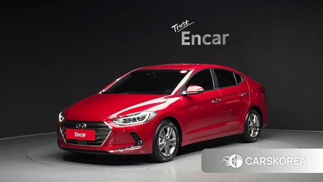 Hyundai Avante AD 2018 Красный из Кореи