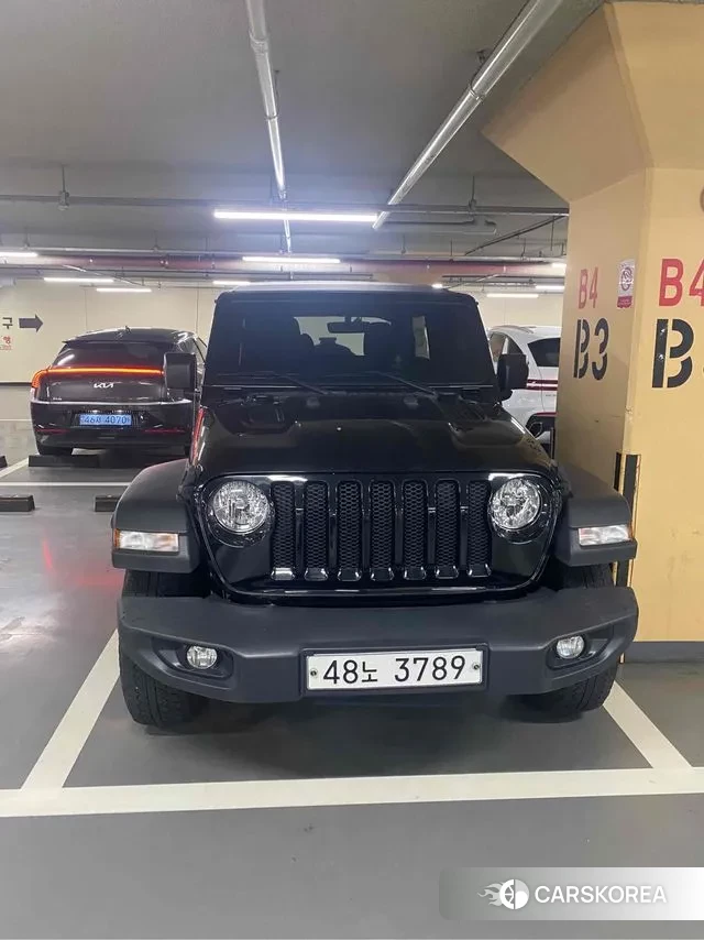 Jeep Wrangler (JL) 2019 Черный из Кореи