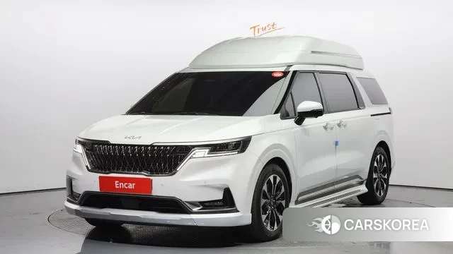 Kia Carnival 4th generation 2023 Белый из Кореи