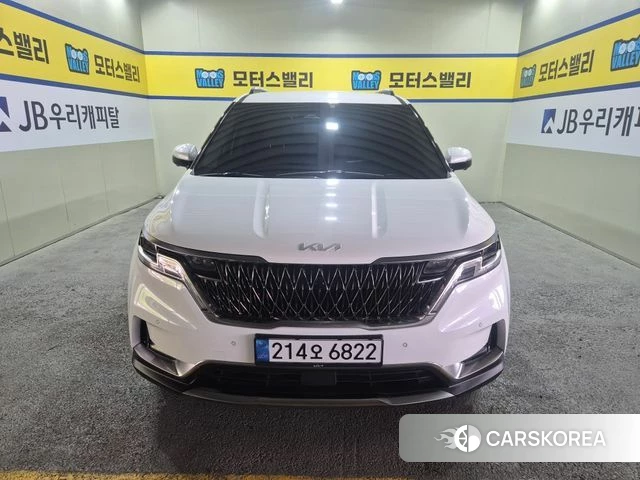 Kia Carnival 4th generation 2021 Белый из Кореи
