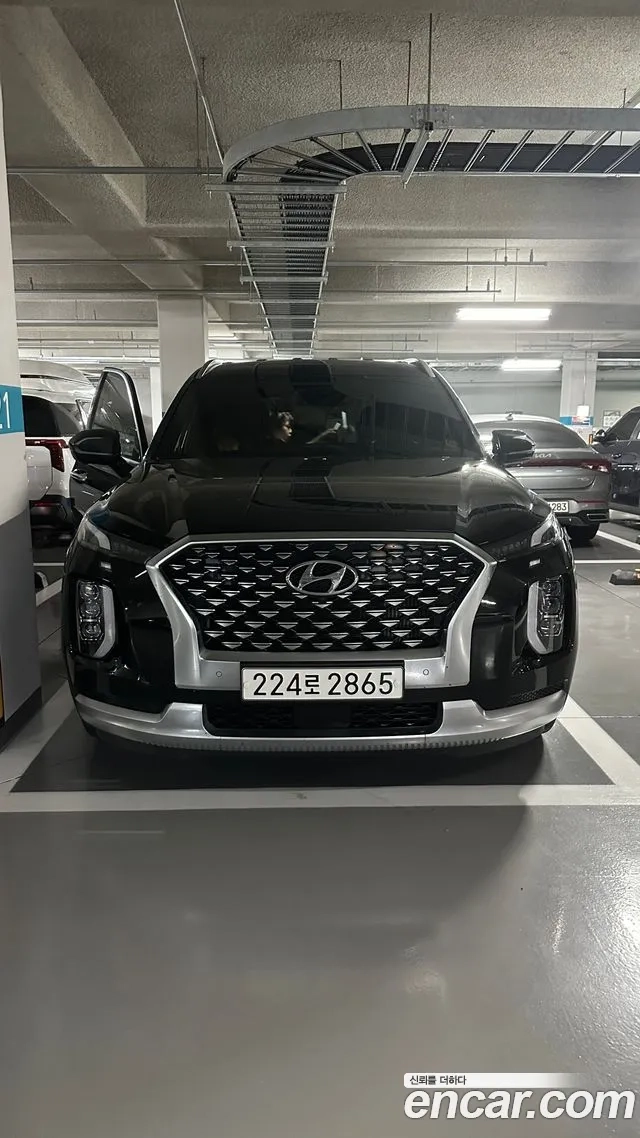 Hyundai Palisade 2020 Черный из Кореи