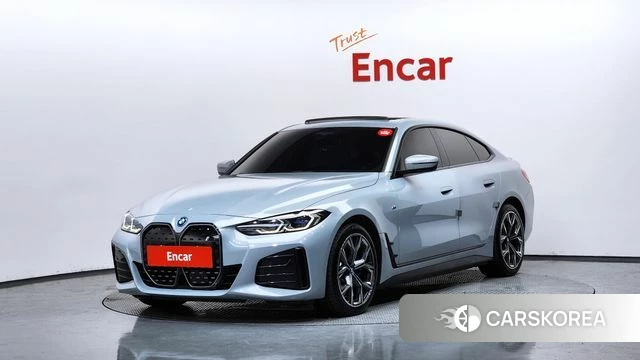 BMW i4 2023 Светло-серебряный цвет из Кореи