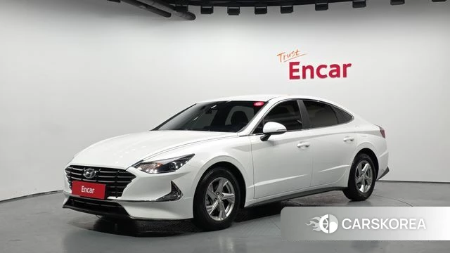 Hyundai Sonata (DN8) 2019 Белый из Кореи