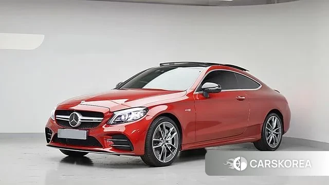 Mercedes-Benz C-Class W205 2023 Красный из Кореи