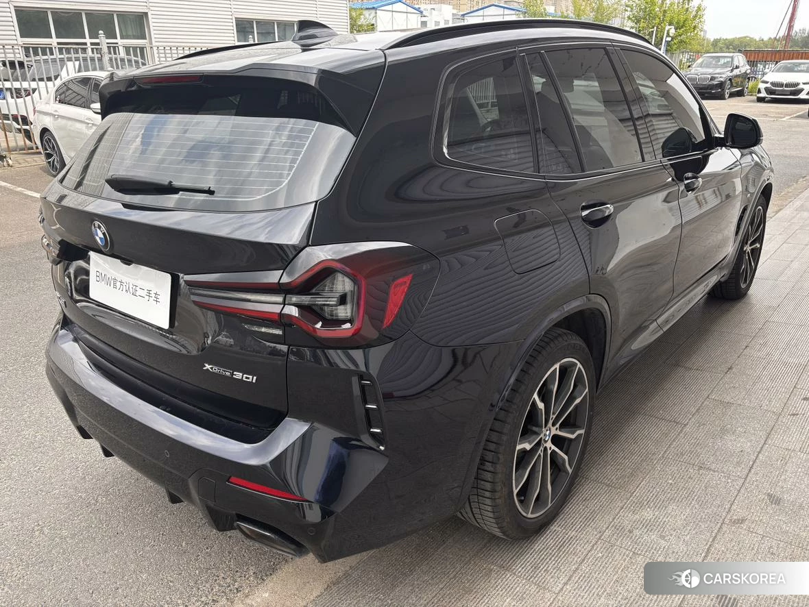 BMW X3 2021 Черный из Китая