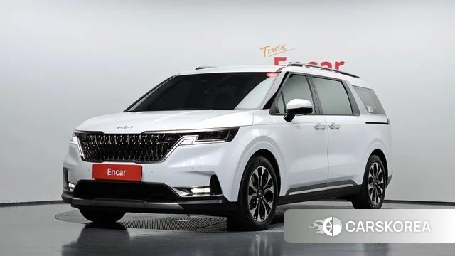 Kia Carnival 4th generation 2023 Белый из Кореи