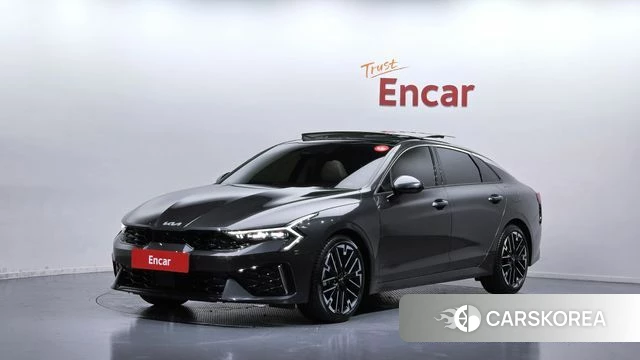 Kia The New K5 3rd generation 2025 Серый из Кореи