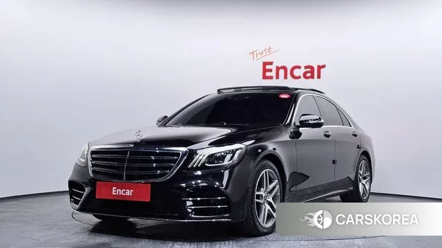 Mercedes-Benz S-Class W222 2018 Черный из Кореи