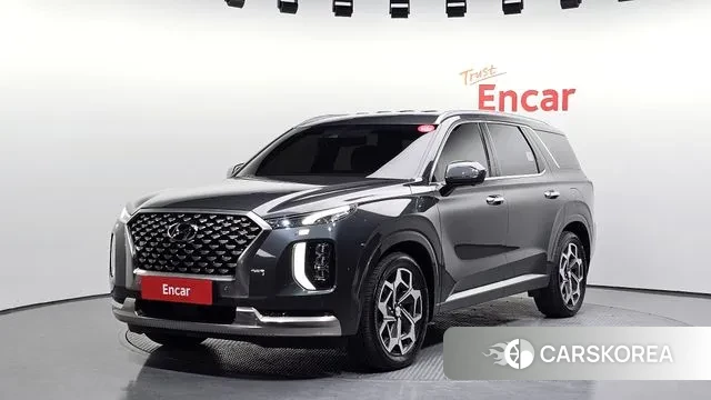 Hyundai Palisade 2021 Серый из Кореи