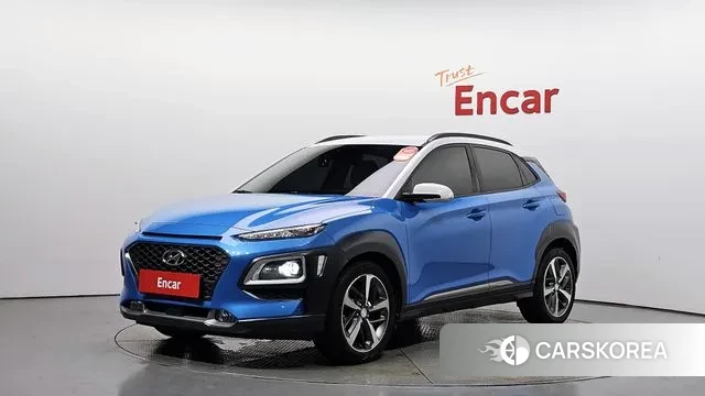 Hyundai Kona 2019 Синий из Кореи