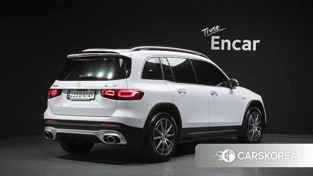 Mercedes-Benz GLB-Class X247 2023 Белый из Кореи