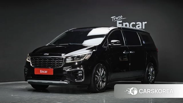 Kia The New Carnival 2018 Черный из Кореи