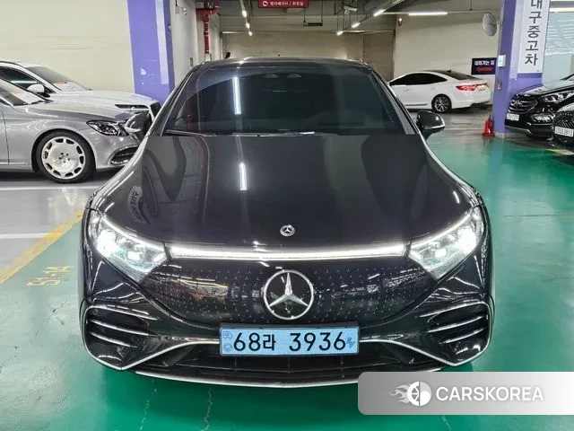 Mercedes-Benz EQS V297 2022 Черный из Кореи