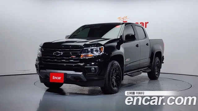 Chevrolet (GM Daewoo) Real New Colorado 2022 Черный из Кореи