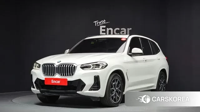 BMW X3 (G01) 2022 Белый из Кореи