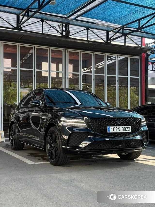 Genesis GV80 Coupe 2024 Черный из Кореи