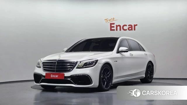 Mercedes-Benz S-Class W222 2019 Белый из Кореи
